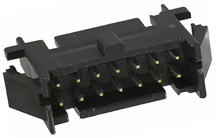 Hirose DF11 Series PCB Header, 12 Contact(s), 2 mm Pitch, 2 Row, Shrouded