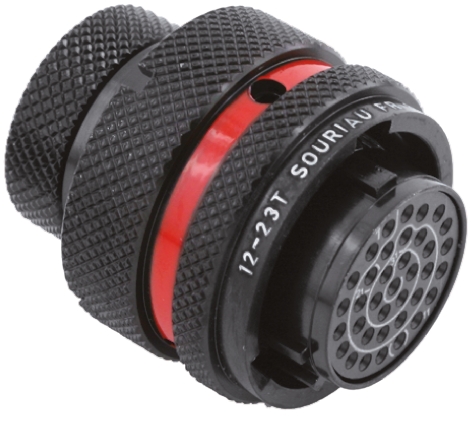 Souriau Sunbank by Eaton Circular Connector, 37 Contacts, Cable, Standard Connector, Plug, Female, IP67, 8STA Series