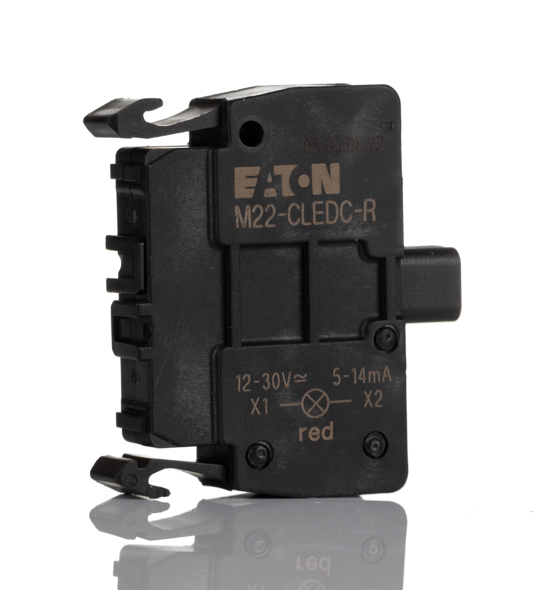 Eaton RMQ Titan M22 Series Light Block, 12 → 30V ac/dc, Red Light