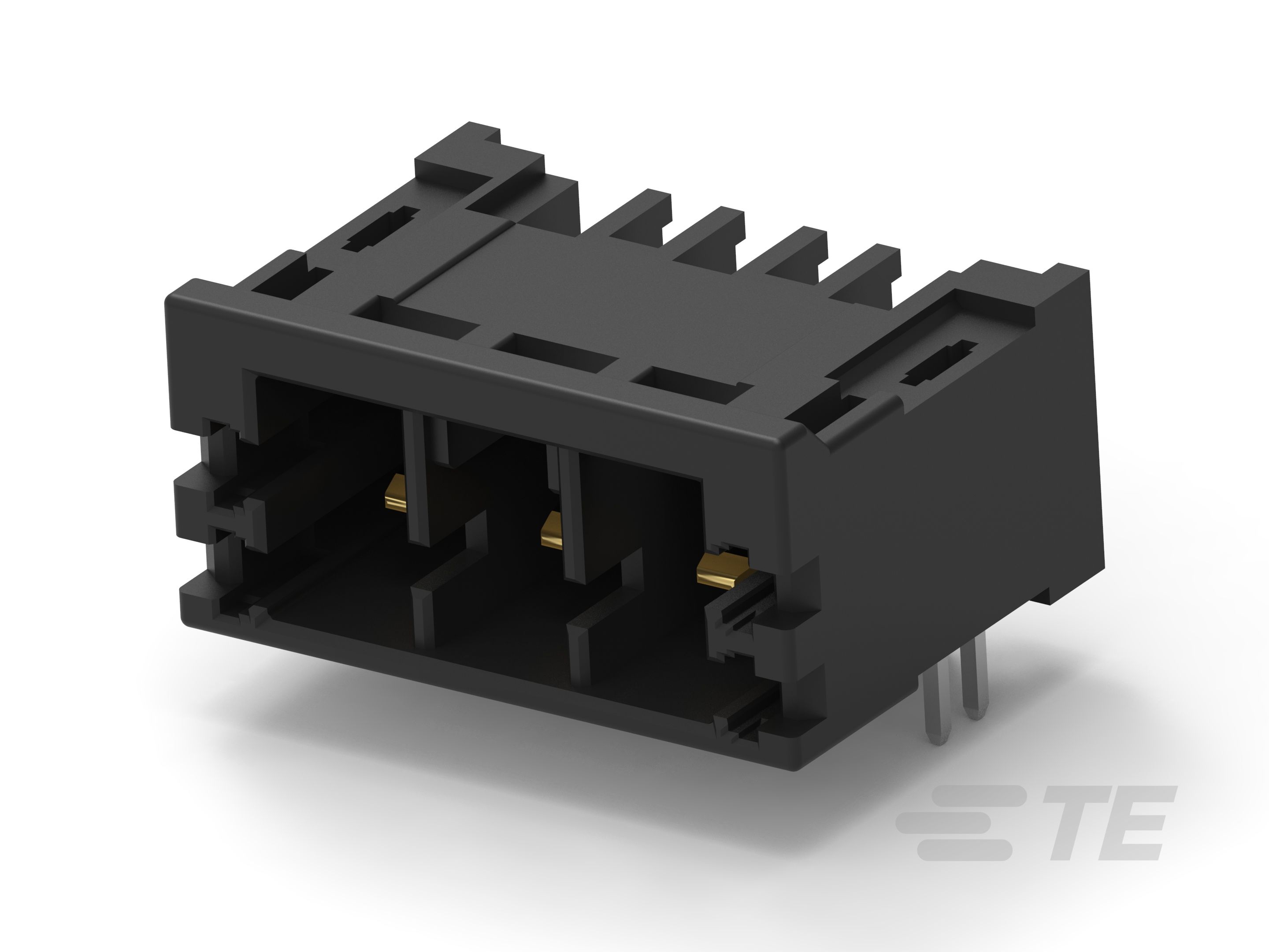 TE Connectivity D-2970 Dynamic Series Pluggable Terminal Block, 3-Contact, 5 mm Pitch, 1-Row