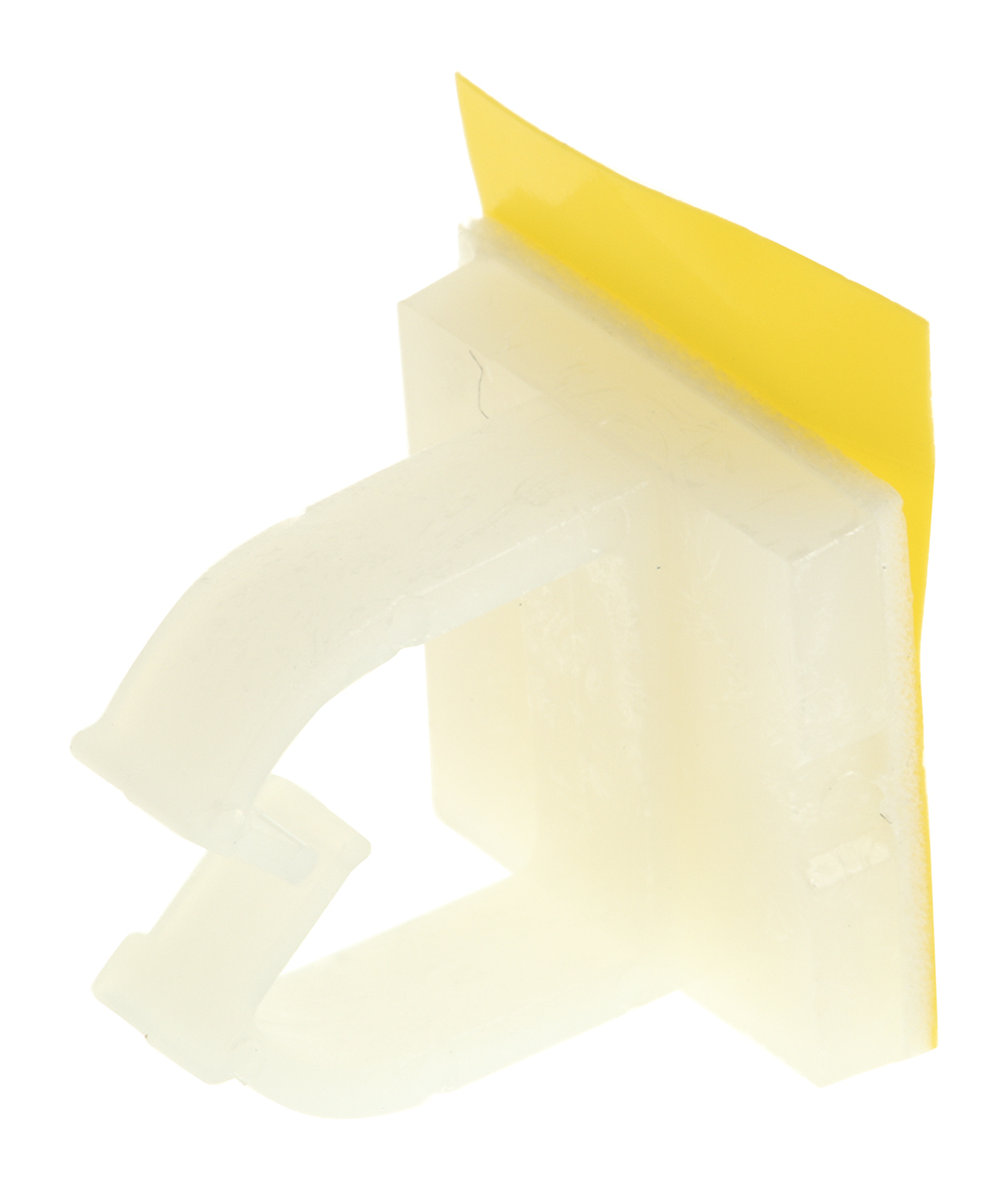 RS PRO Natural Nylon cable clamp