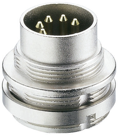 Lumberg 14 Pole Din Plug, DIN EN 60529, 3A, 60 V ac IP68, Male, Wall Mount