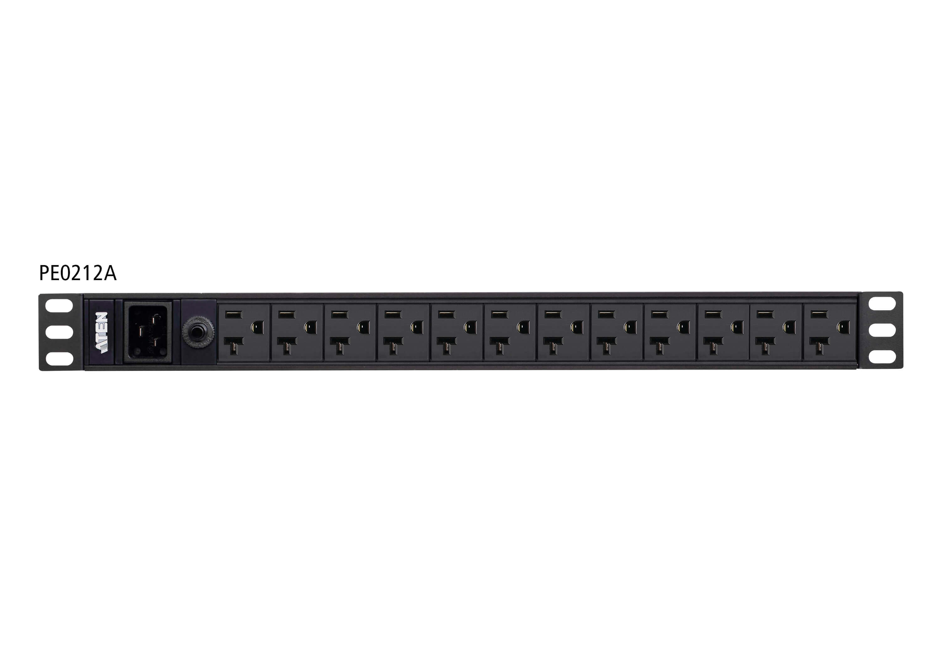Aten NEMA 5-20R 12 Gang Power Distribution Unit, 3.048m Cable, 16A, 100 → 240 V ac, Surge Protected