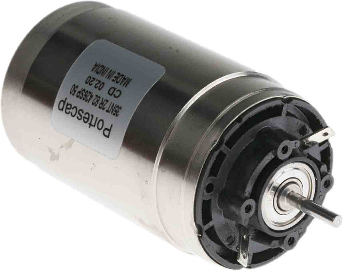 Portescap Brushed DC Motor, 103 W, 32 V dc, 109 mNm, 5850 rpm, 5mm Shaft Diameter