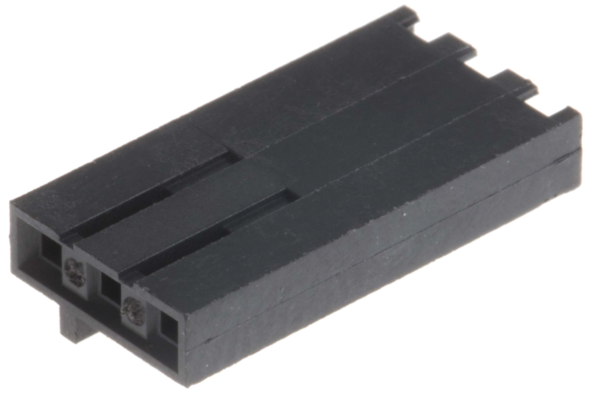 Molex, SL Female Connector Housing, 2.54mm Pitch, 3 Way, 1 Row