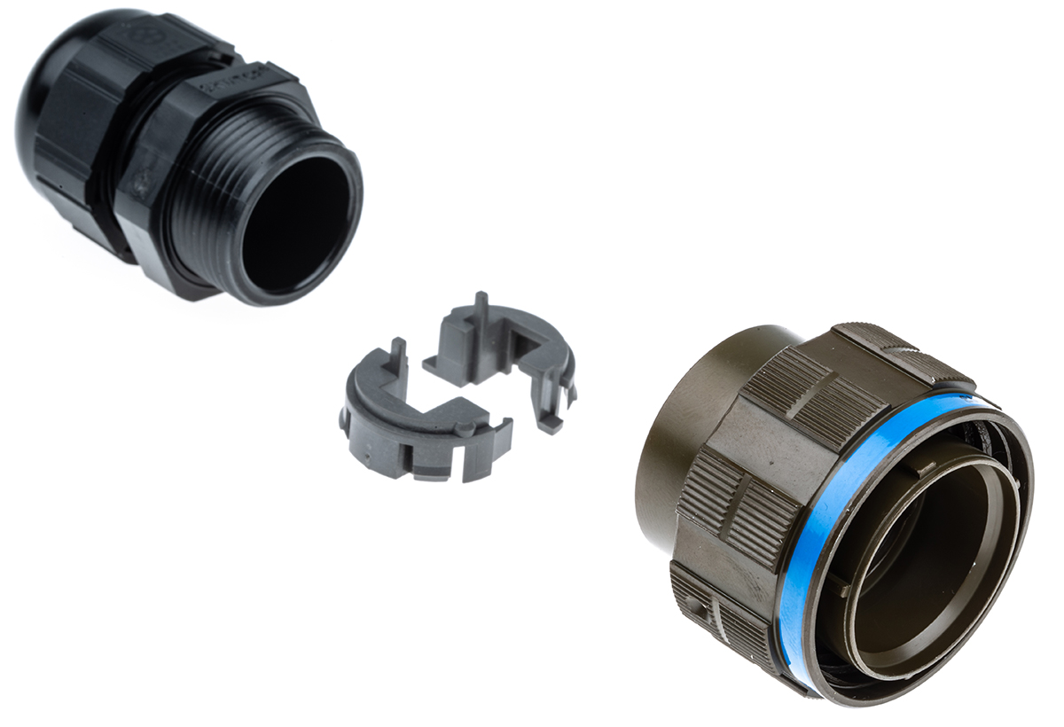 Amphenol Socapex RJFTV Series Male RJ45 Connector, Cable Mount, Cat5e Straight 1 Port 8 -Way