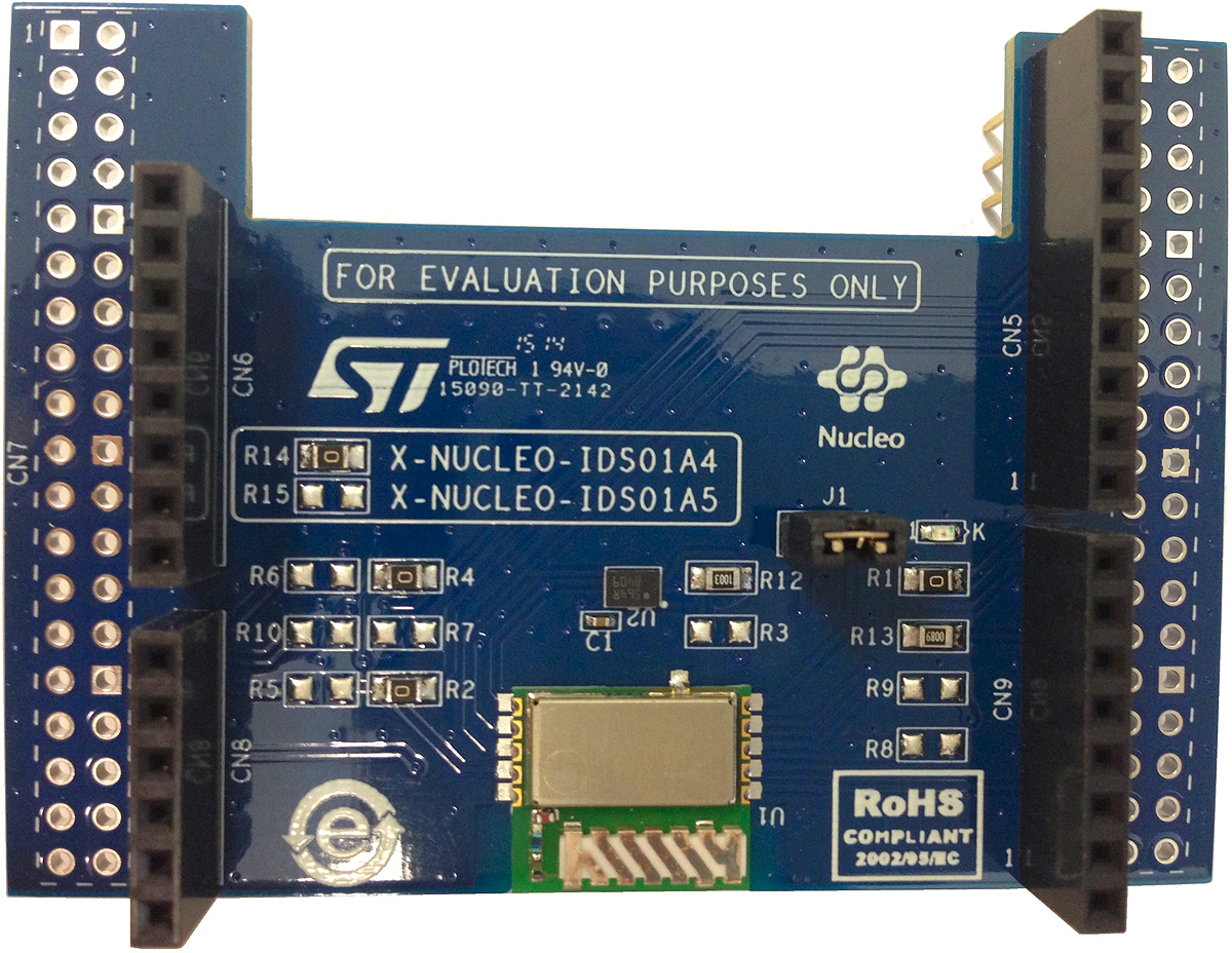 STMicroelectronics SPSGRF-868 RF Transceiver Evaluation Board 868MHz X-NUCLEO-IDS01A4