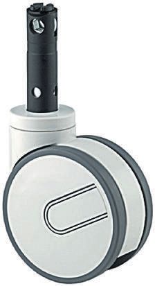 Tente Swivel Castor Wheel, 125kg Capacity, 125mm Wheel