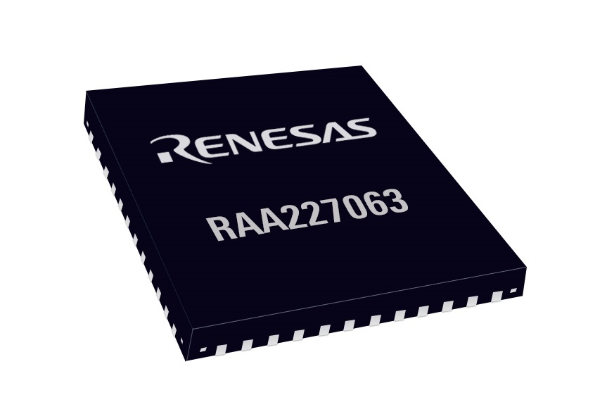 Renesas Electronics RAA2270634GNP#MA0, Brushless DC Motor Motor Driver IC 48-Pin, QFN-48