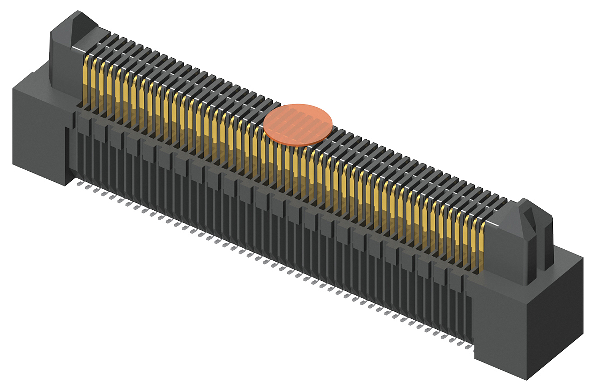 Samtec ERM5 Series PCB Header, 120 Contact(s), 0.5 mm Pitch, 2 Row, Shrouded