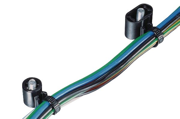 HellermannTyton Cable Tie, 161mm x 4.7 mm, Black Nylon, Pk-500
