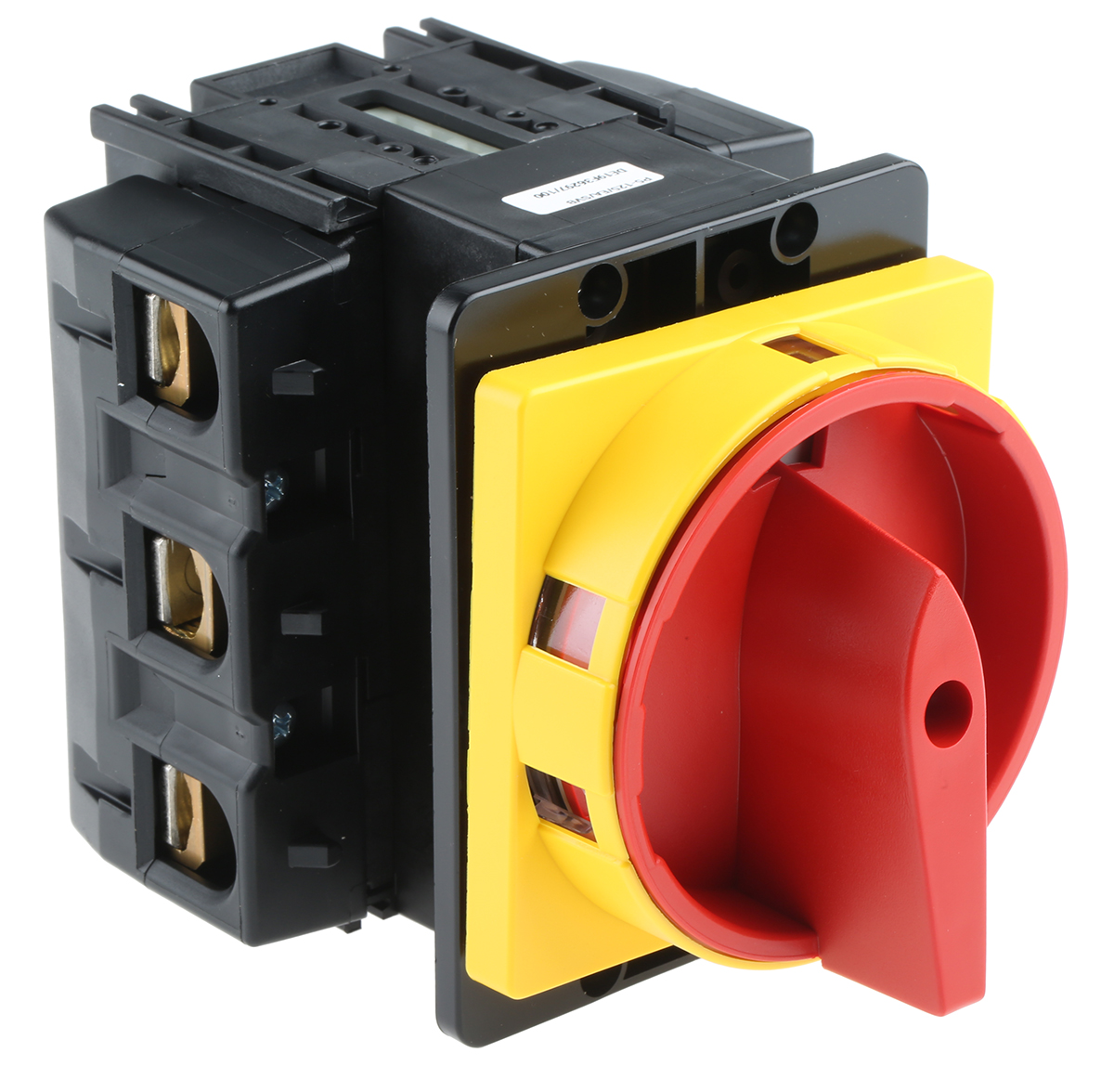 Eaton 3P Pole Panel Mount Isolator Switch - 125A Maximum Current, 45kW Power Rating, IP65