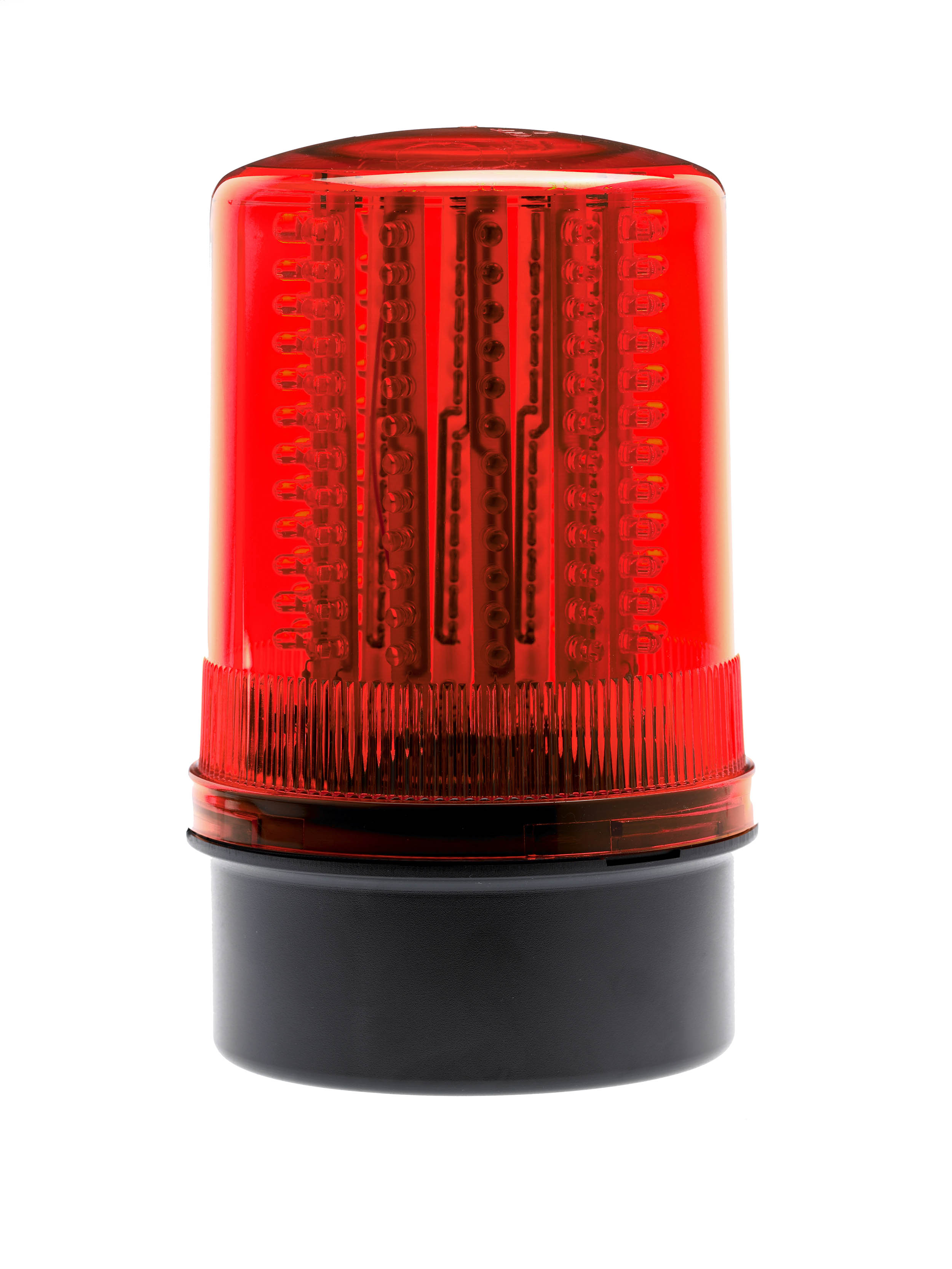 Moflash LED200 Series Red Multiple Effect Beacon, 70 → 265 V ac, 90 → 370 V dc, Box Mount, Surface Mount,