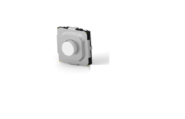 TE Connectivity Black Round Button Tactile Switch, SPST 50 mA Surface Mount