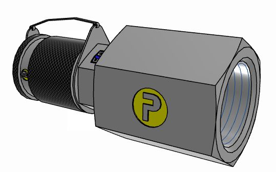 Parker BSPP 1/4 Female to UNF 7/8-14, 10TTP4MXS