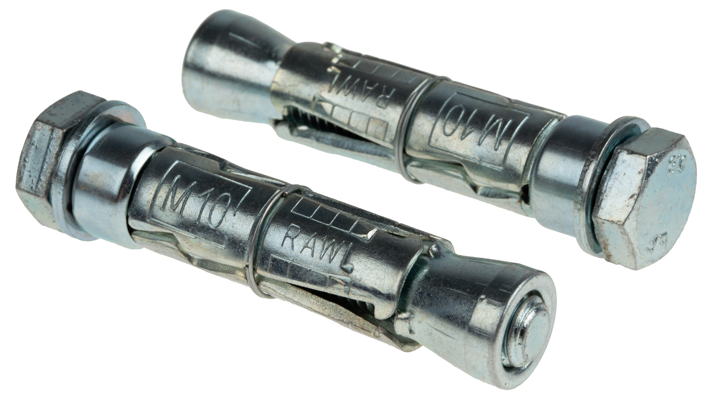 RawlPlug Steel Masonry Anchor M10 x 75mm, 16mm Fixing Hole