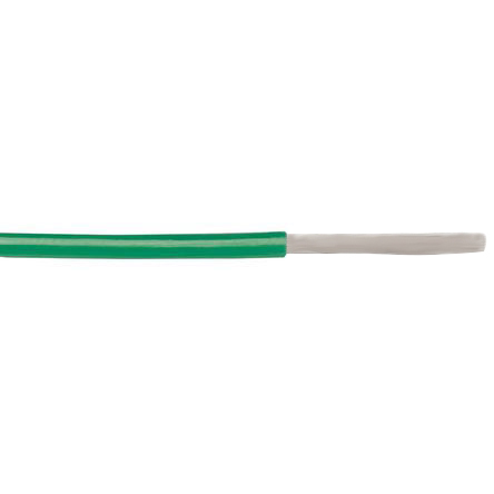 Alpha Wire Hook-up Wire PVC Series Green 1.3 mm² Hook Up Wire, 16 AWG, 1/1.29 mm, 30m, PVC Insulation, 3057/1 GR005