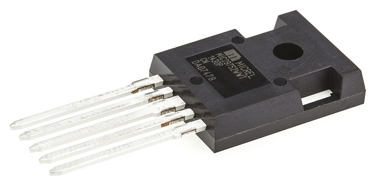 Microchip MIC29752WWT, Voltage Regulator 26V TO-247 5-Pin