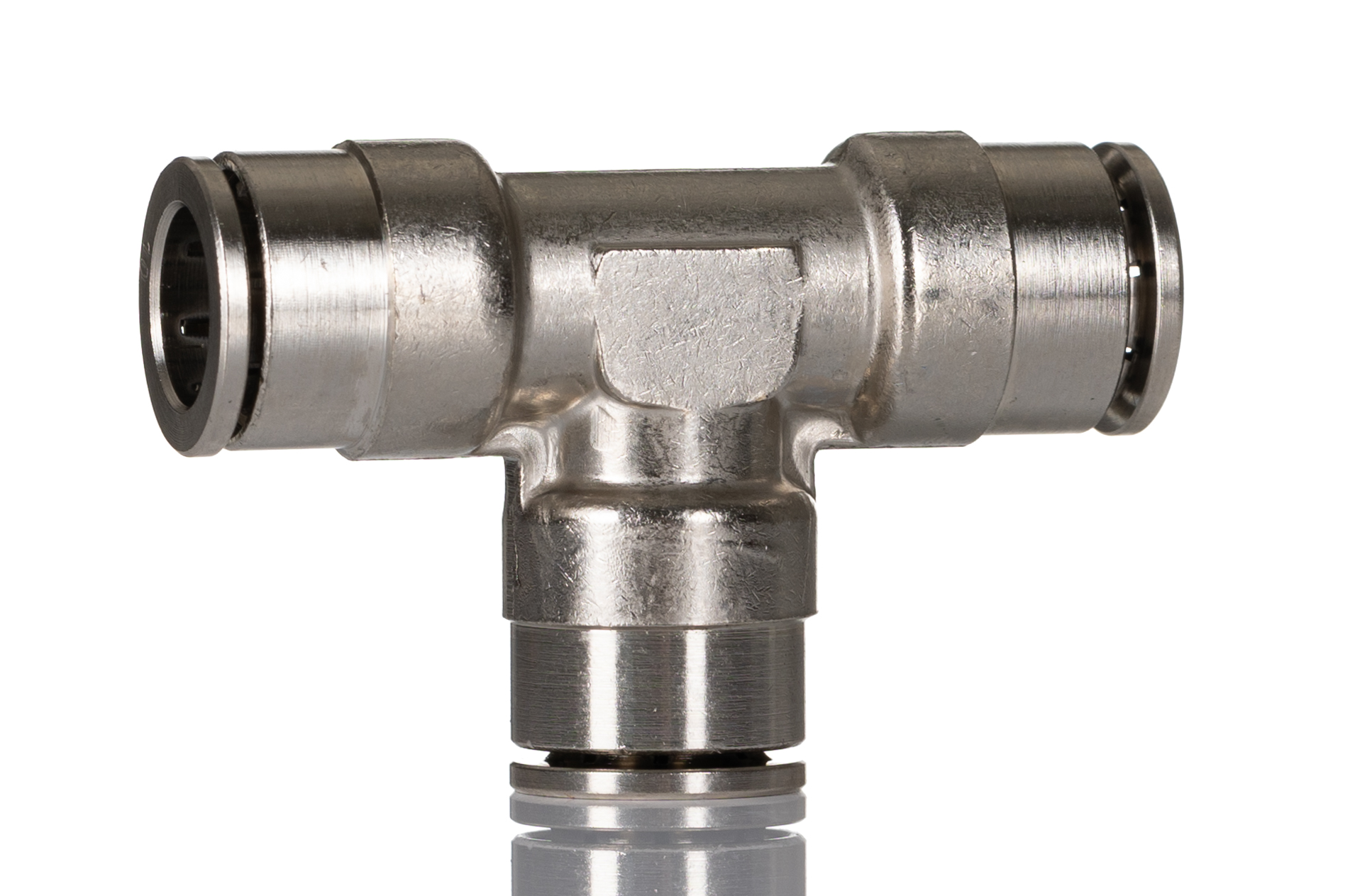 Norgren PNEUFIT 10 Series Straight Fitting, Push In 10 mm to Push In 10 mm, Tube-to-Tube Connection Style