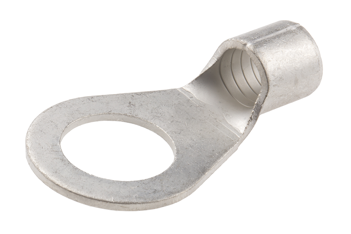 RS PRO Uninsulated Ring Terminal, 17mm Stud Size, 35mm² to 35mm² Wire Size