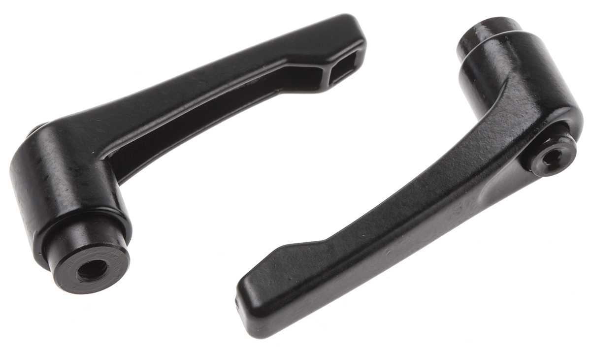 RS PRO Steel Clamping Lever, M6 x 10mm