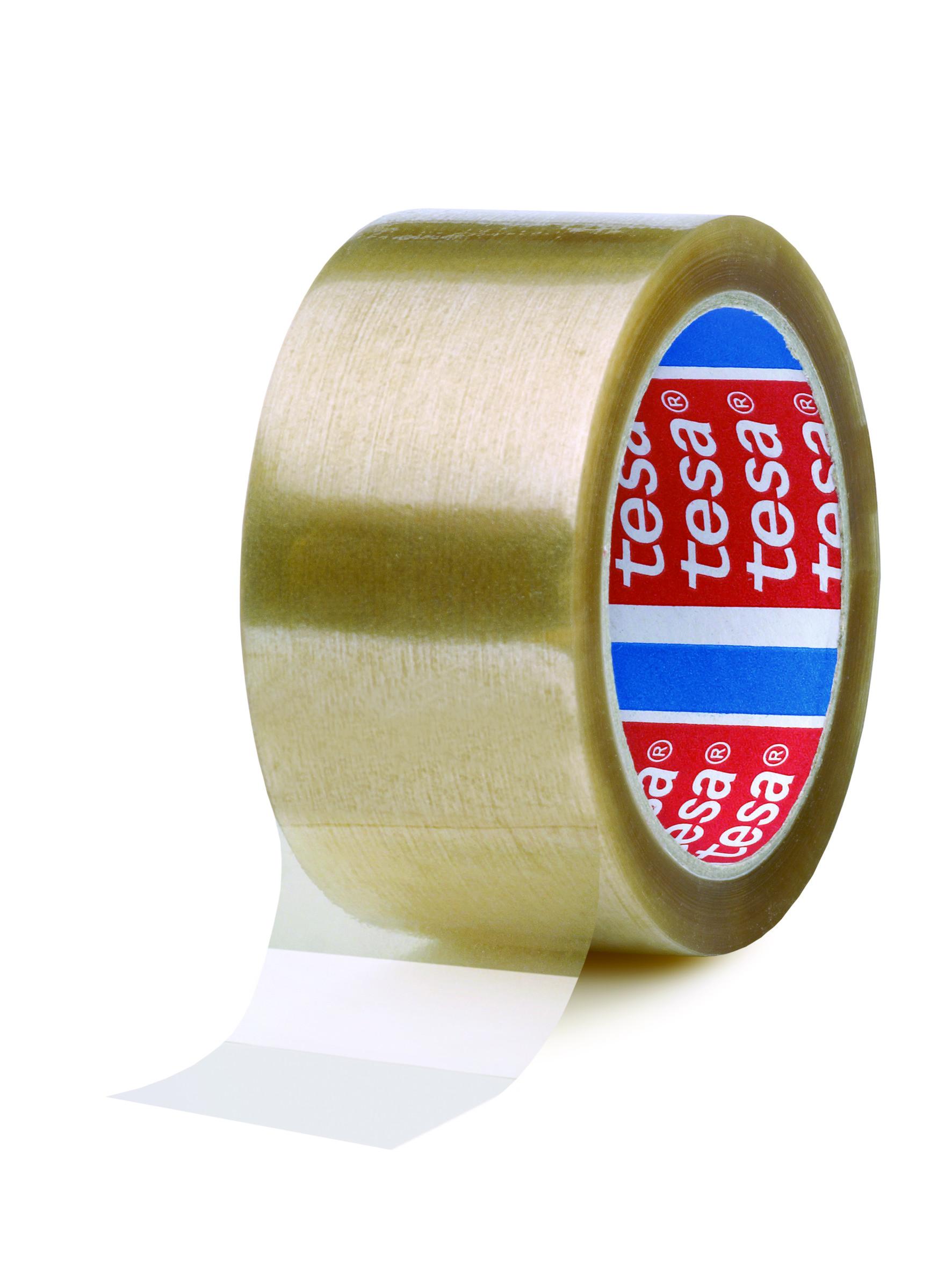 Tesa 4089 Transparent Packing Tape, 66m x 50mm