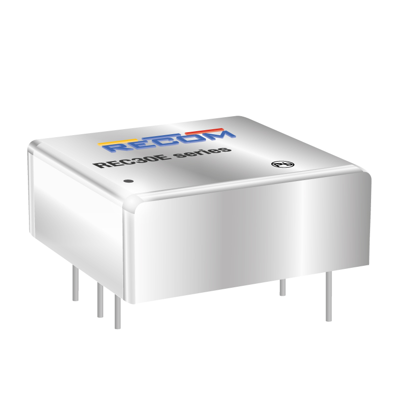 Recom REC30E-Z DC-DC Converter, 5V dc/ 6A Output, 9 → 36 V dc Input, 30W, Through Hole, +105°C Max Temp -40°C