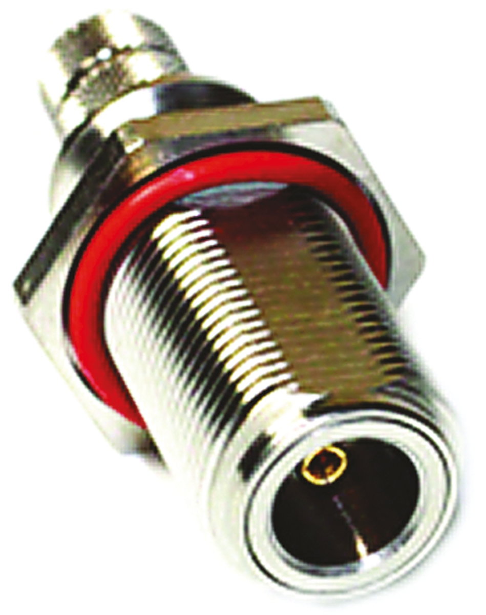 Amphenol RF, Jack Cable Mount N Connector, 50Ω, Crimp Termination, Straight Body