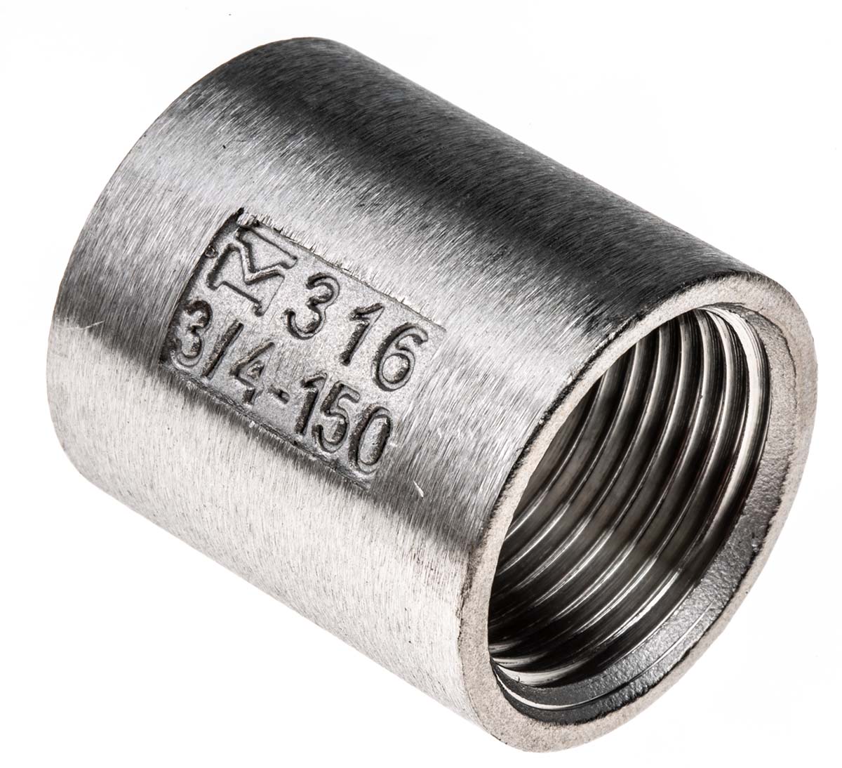 RS PRO Stainless Steel Pipe Fitting Socket, Female G 3/8in x Female G 3/8in