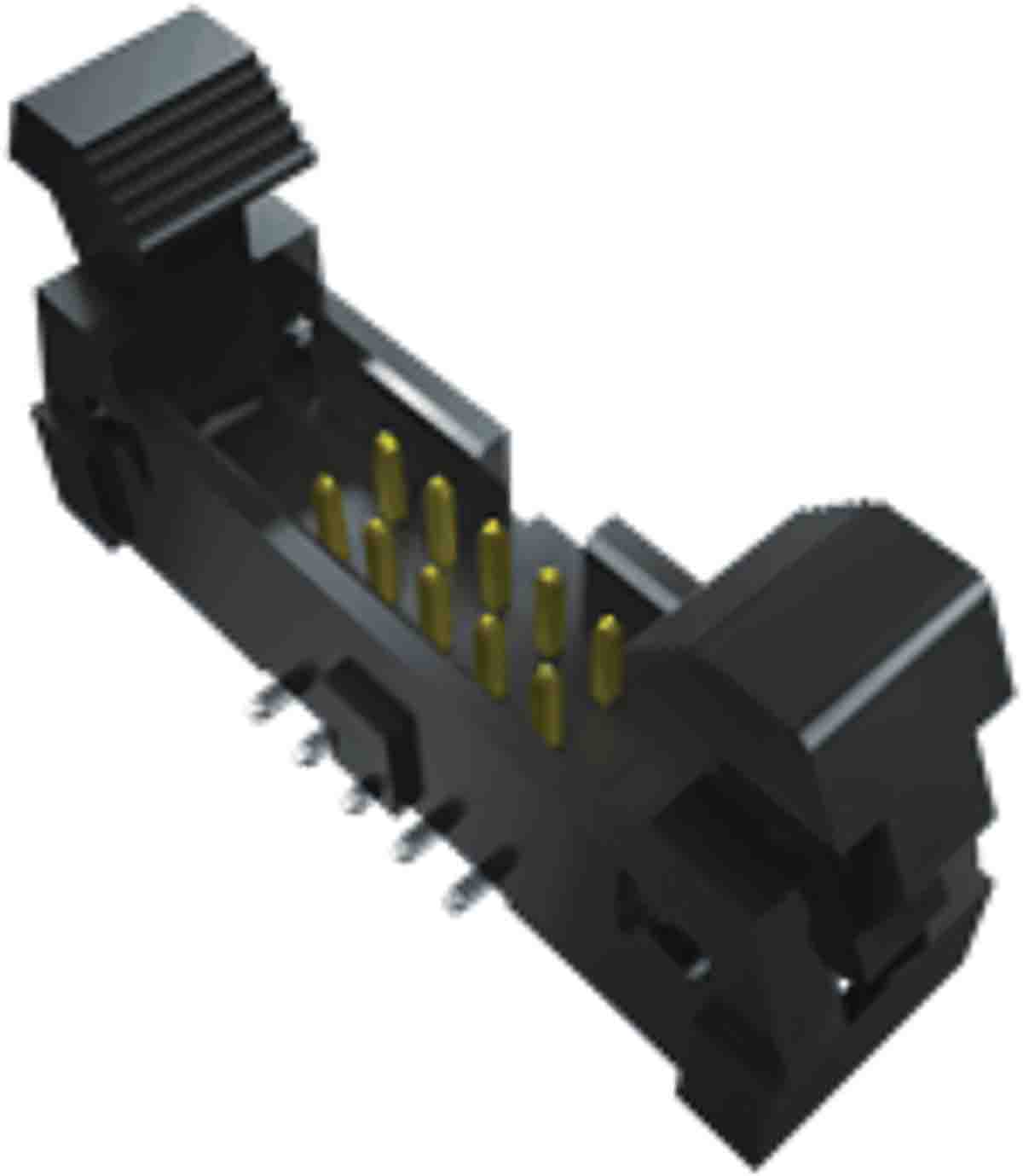 Samtec 50-Way PCB Header Plug for  Through Hole Mount, 2-Row
