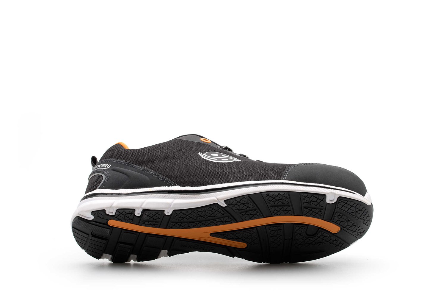 Dockers by Gerli GALANTIS S1P Unisex Black/White Aluminium Toe Capped Safety Shoes, UK 9, EU 43