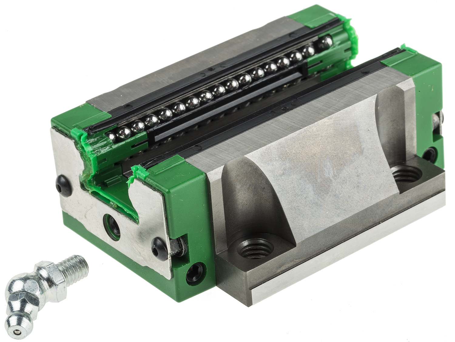 INA Linear Guide Carriage KWVE25, 17900N Dynamic Load, 23mm Rail Width