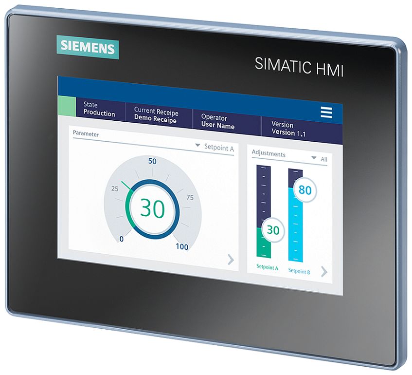 Siemens SIMATIC HMI Unified Basic Series SIMATIC HMI Panel - 7 in, TFT Display, 800 x 480
