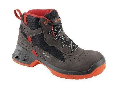Honeywell Safety Squat Black, Grey, Red ESD Safe Composite Toe Capped Unisex Ankle Safety Boots, UK 6.5, EU 40