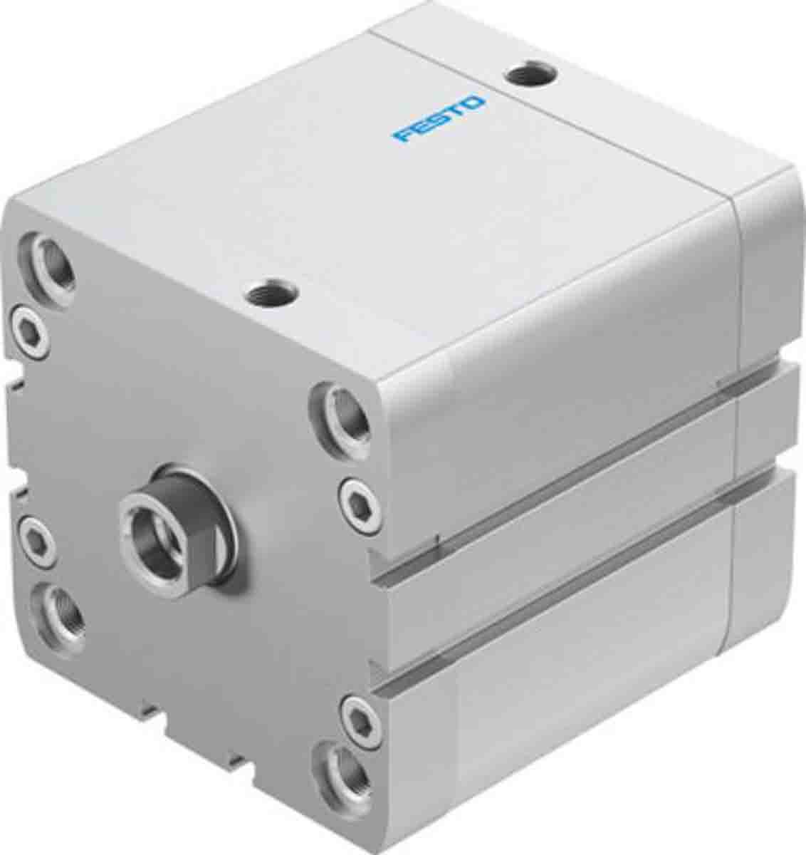 Festo Pneumatic Compact Cylinder - 536369 80 mm Bore, 50 mm ADN Series, Double Acting Acting