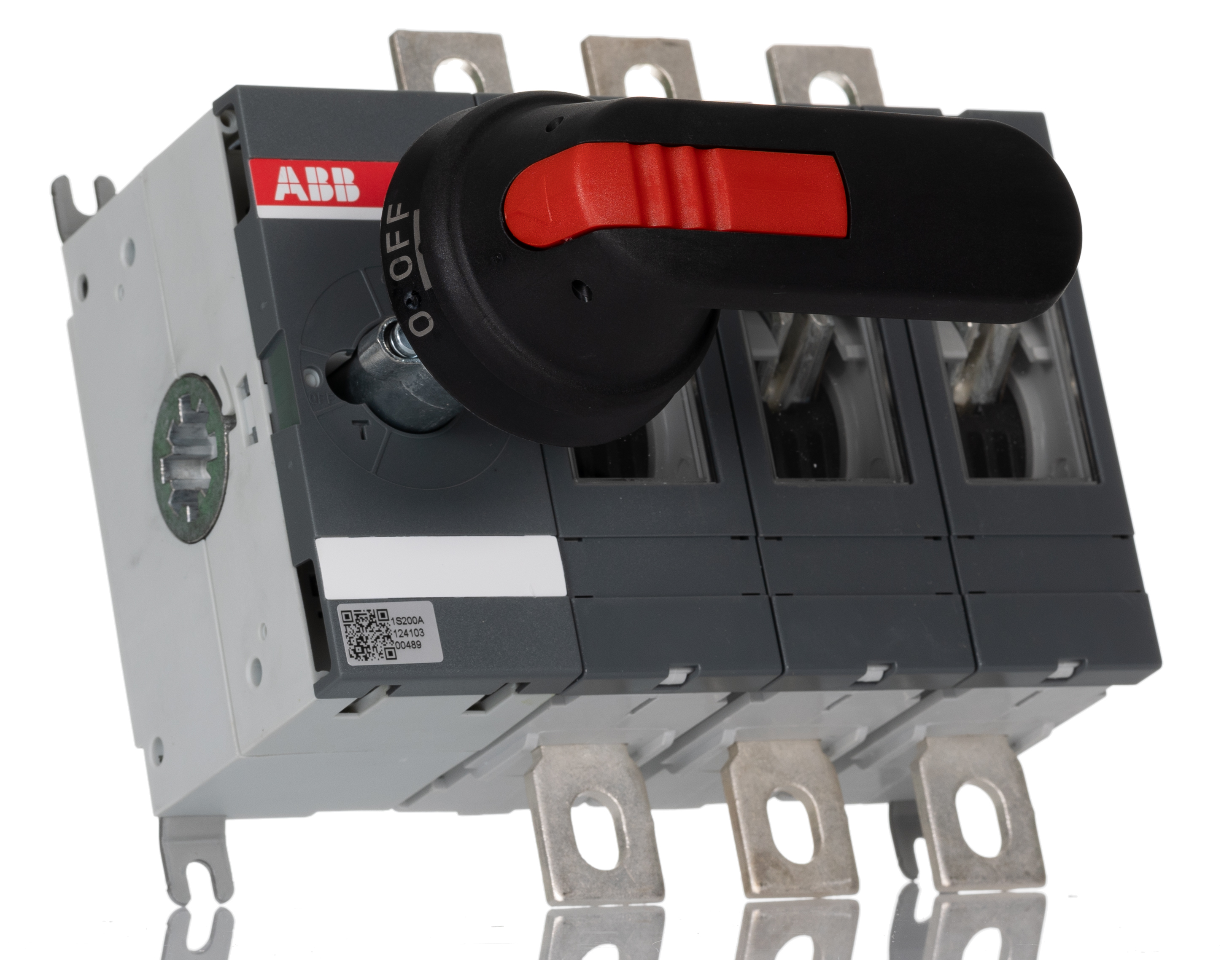 ABB 3 Pole Base Mounting Switch Disconnector - 400A Maximum Current, 400kW Power Rating, IP65