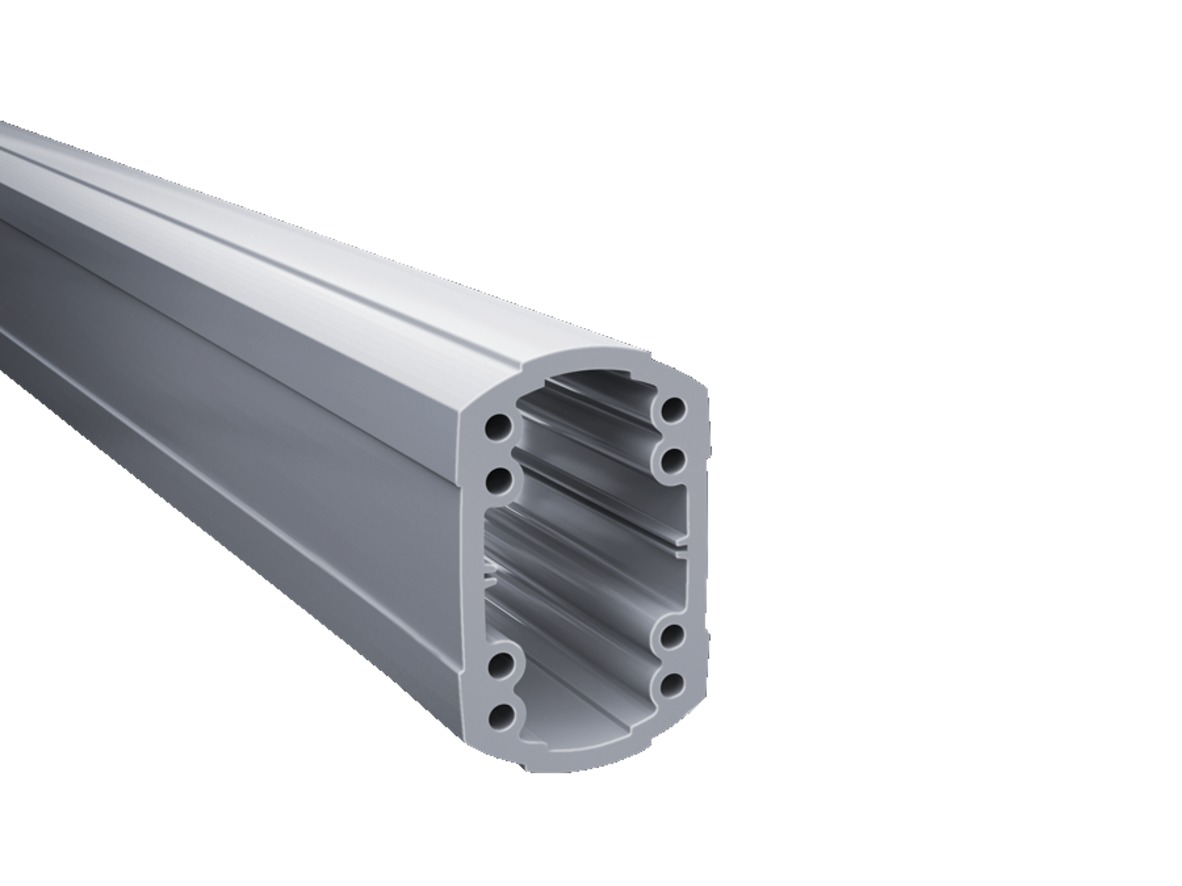 Rittal CP Series RAL 7035 Extruded Aluminium Support Section, 75mm W, 120mm H, 500mm L For Use With CP 120