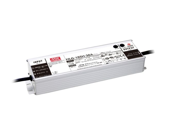 MEAN WELL LED Driver, 54V Output, 185W Output, 3.45A Output, Constant Current / Constant Voltage Dimmable