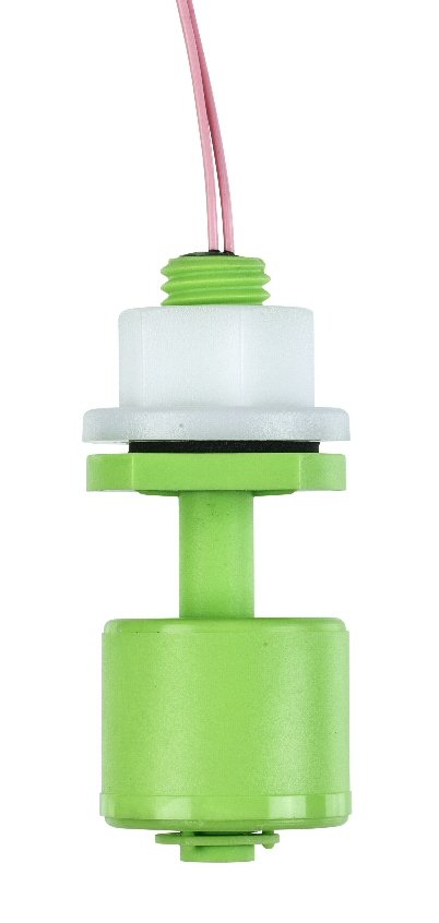 Sensata Cynergy3 RSF50 Series Vertical Polyvinylidene Fluoride Float Switch, Float, 1m Cable, NO/NC, 300V ac Max, 300V
