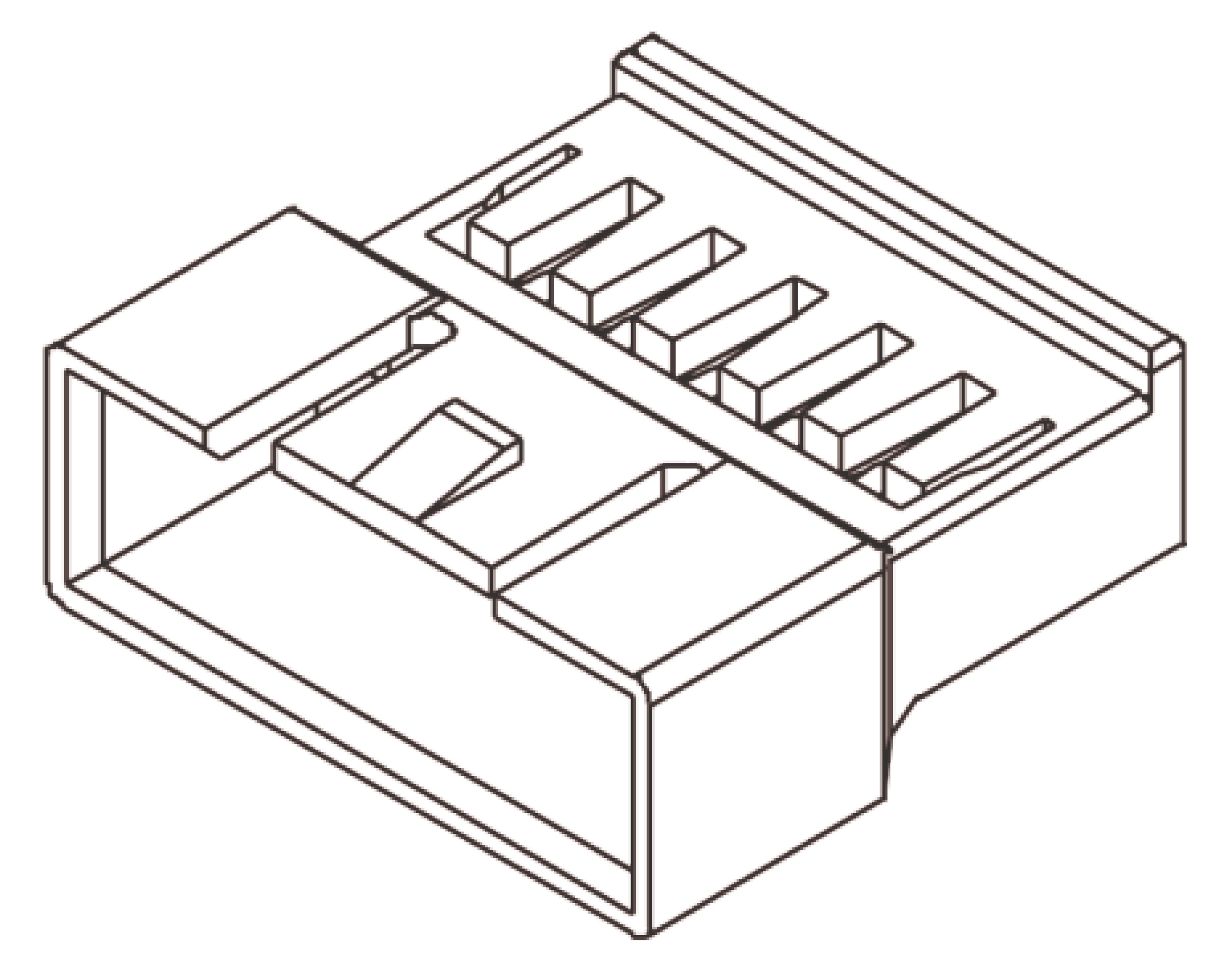 Molex Male Connector Housing, 2.5mm Pitch, 2 Way, 1 Row