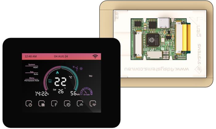 4D Systems gen4-RP2350-28CT-CLB TFT TFT LCD Display / Touch Screen, 3.5in QVGA, 240 x 320pixels