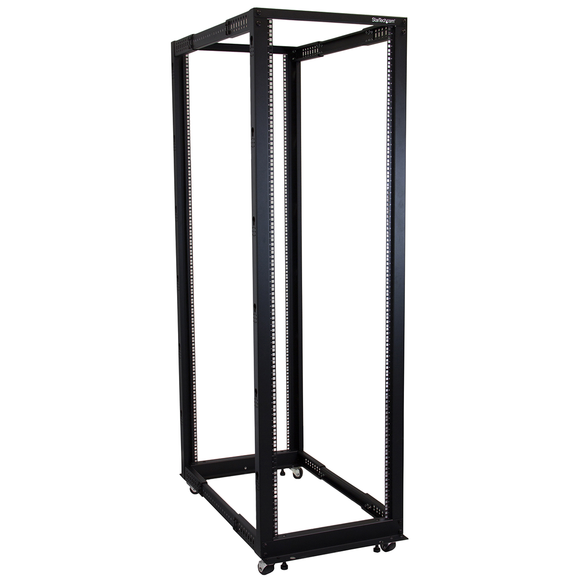 StarTech.com Black 42U Steel Server Rack , with 4-Post Frame