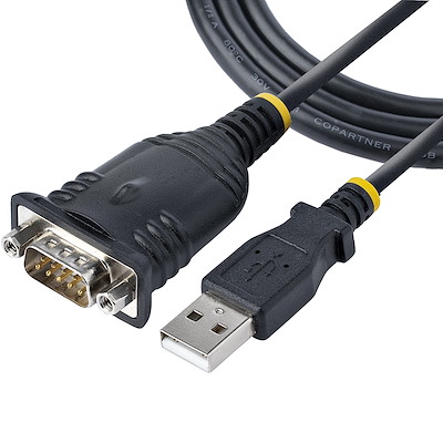 StarTech.com RS232 USB A Male to D-sub, 9 Pin Male Interface Converter