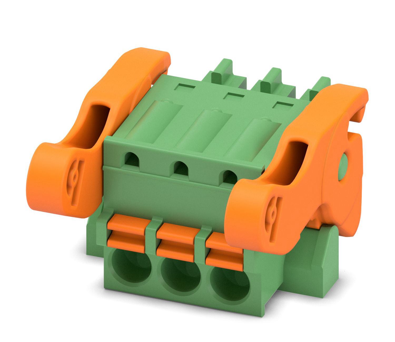 Phoenix Contact, 3.81mm Pitch, FK-MCP 1.5/ 3-ST-3.81-LR, 3 Way, , Pluggable Terminal Block, Plug, Cable Mount, Spring