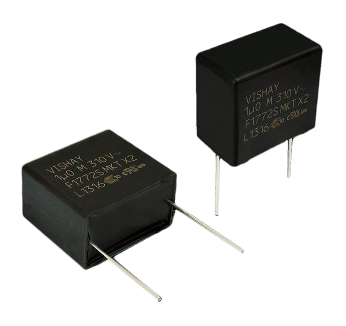 Vishay F1772S Polyester Capacitor PET, 310V ac, ±10%, 680nF