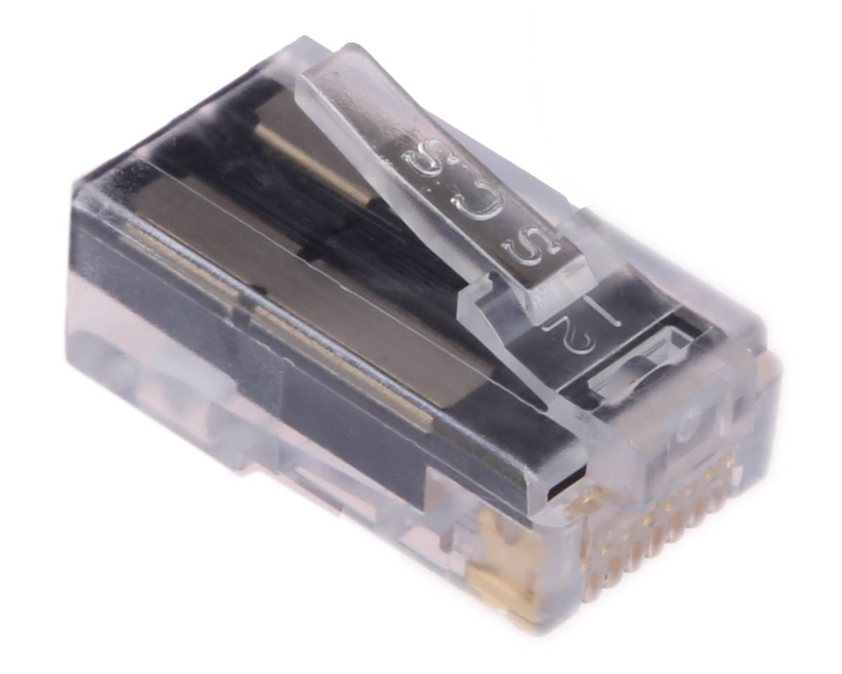 Bel-Stewart Male RJ45 Connector, Cable Mount, Cat6, UTP Shield 8P8C -Way