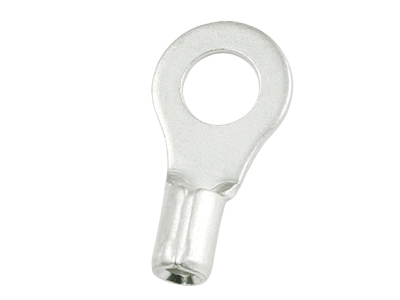 RS PRO Uninsulated Ring Terminal, 4.3mm Stud Size, 0.5mm² to 1.5mm² Wire Size