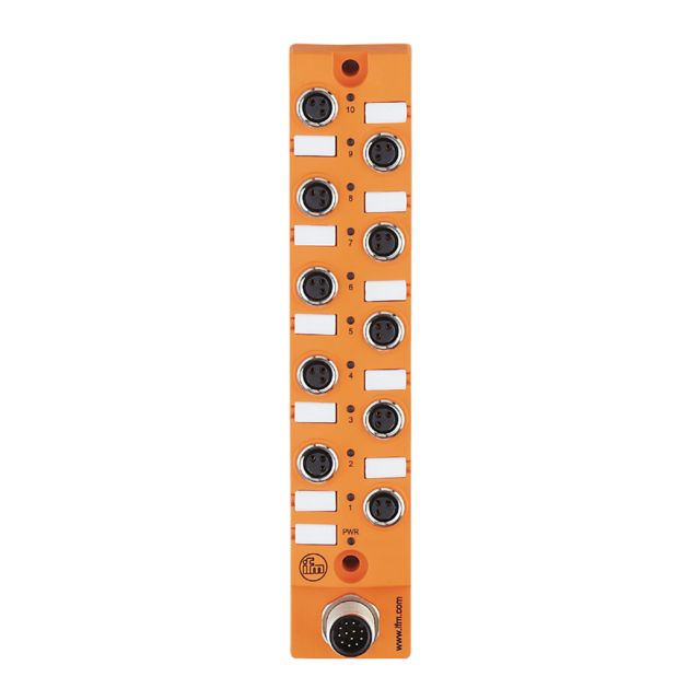 ifm electronic EBC Series Sensor Box, M8, 10 port