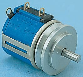 Bourns 3540 1kΩ Rotary Potentiometer 10-Turns 2-Gang Bushing Mount, 3540S-TAL-102L
