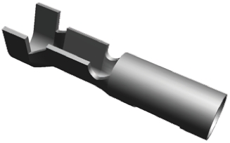 TE Connectivity PCB Socket, 22 → 18 AWG Wire Size